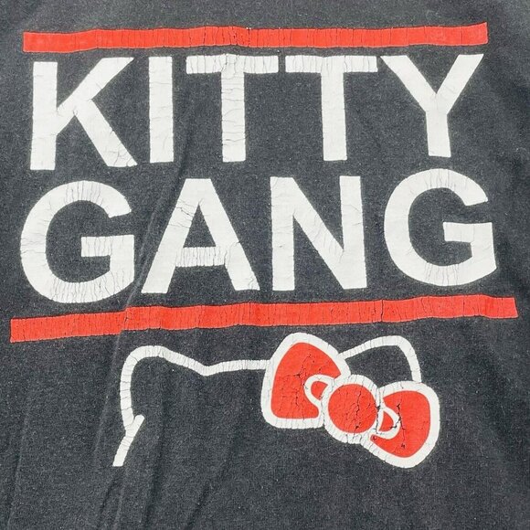 Hello Kitty Gang Tshirt Men Women Size XL Logo Cat Kitten Animation Japan Iconic - Picture 3 of 12